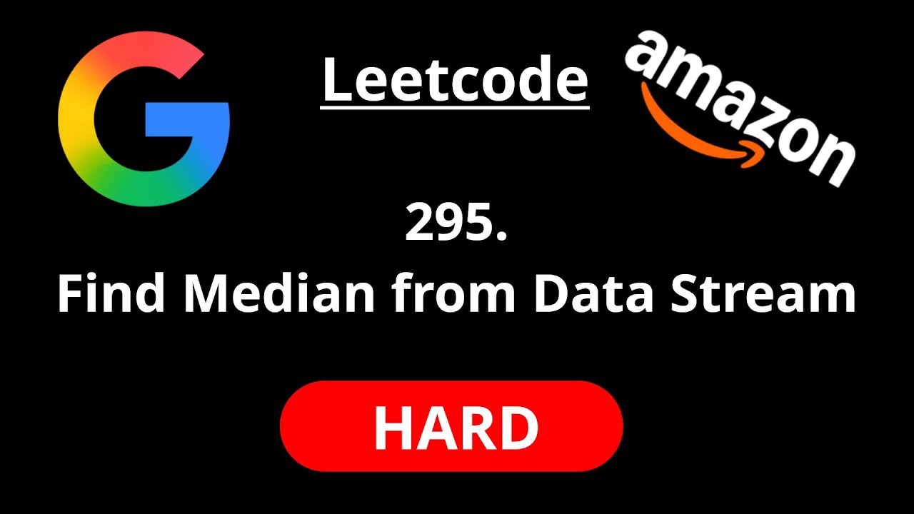 Find Median from Data Stream - Leetcode 295 - Road to FAANG #44