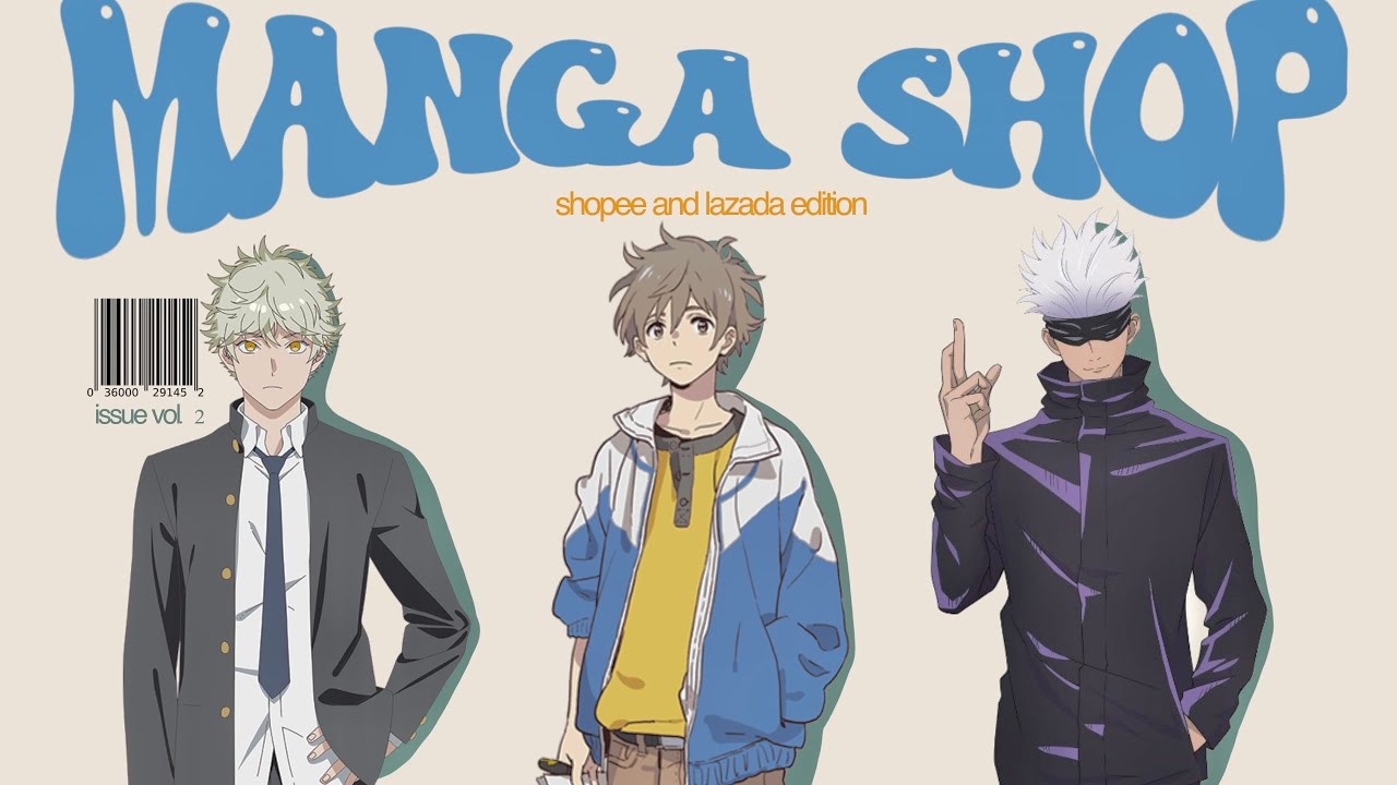 Where to buy manga in the Philippines || shopee & Lazada edition 🍨