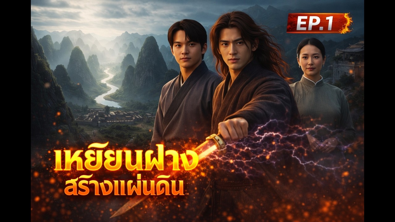ซีรีย์ เหยียนฟาง สร้างแผ่นดิน EP 1 พากย์ไทย HD