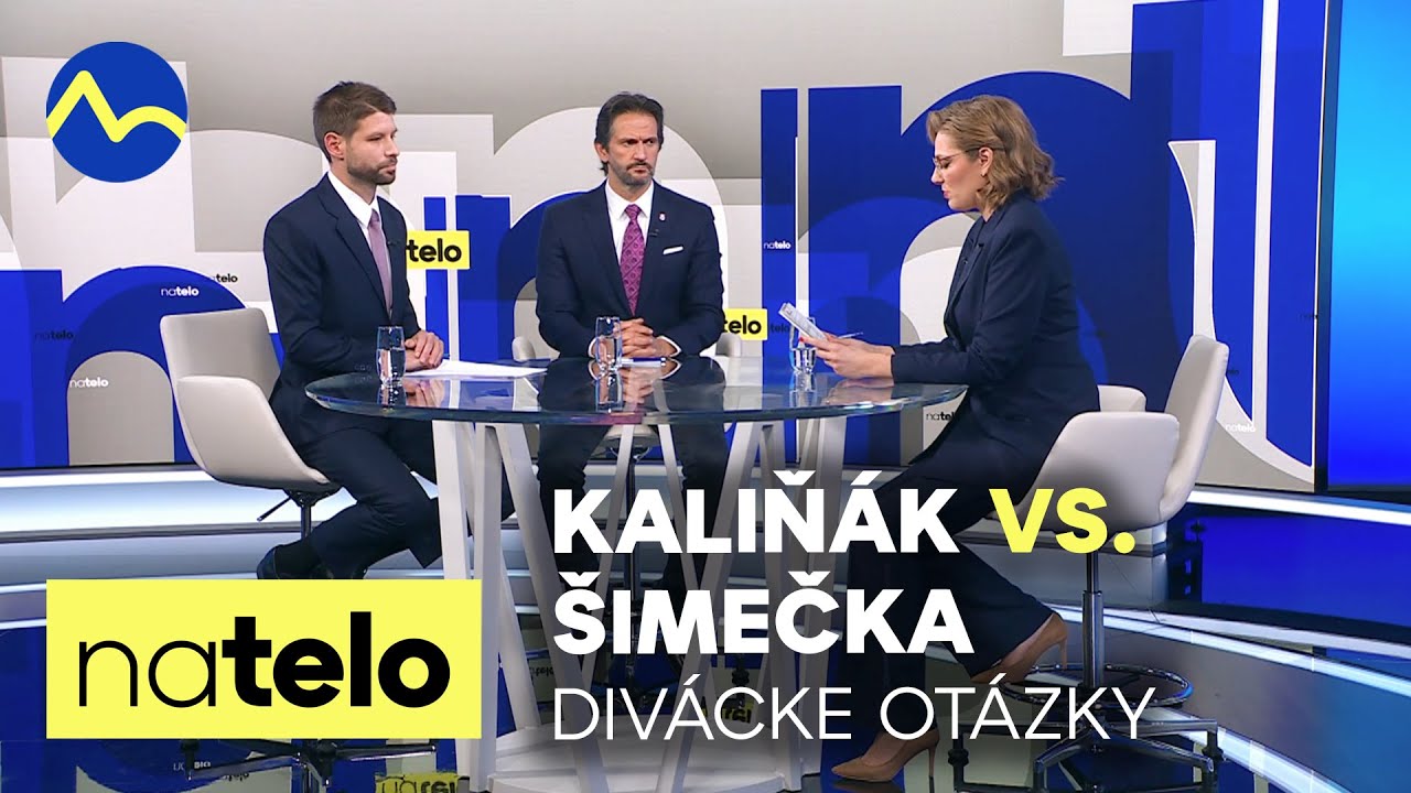 Divácke otázky - Róbert Kaliňák (Smer) vs. Michal Šimečka (PS) | Na telo