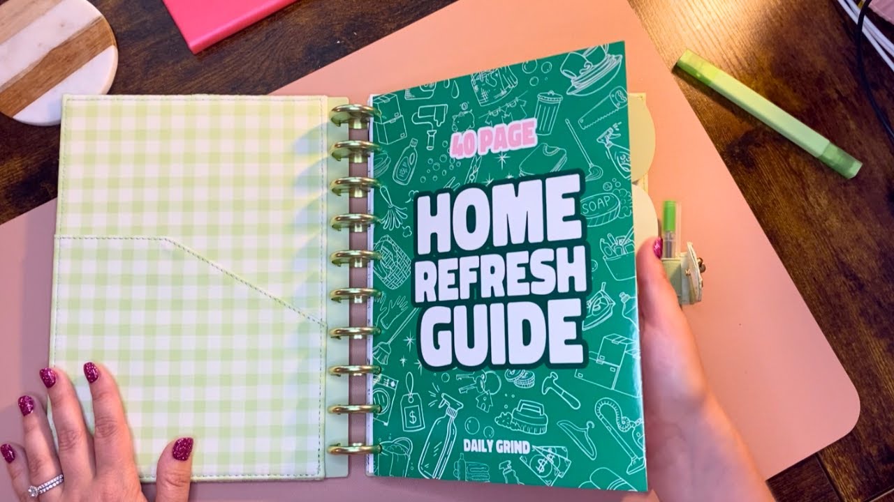 ☀️ RESET YOUR HOME FOR SUMMER  | Daily Grind Planner + Ultimate Clean Prep & Refresh Guide 🧼✨