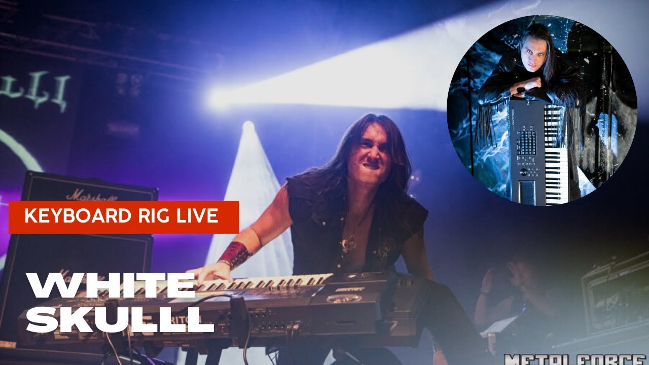 Il Tastierista Cafone #1 - Il mio setup live per i WHITE SKULL