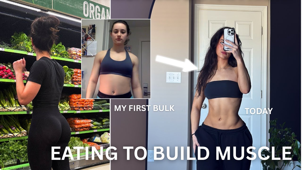 LOCK IN AND BUILD MUSCLE | full grocery haul, eating to grow, & my lean bulk