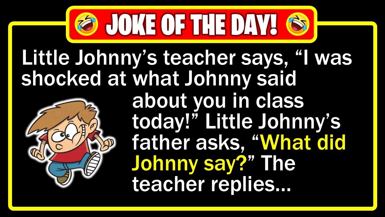 🤣 BEST JOKE OF THE DAY! - Little Johnny explains his dad&rsquo;s job&hellip; with a twist!... | Funny Dad Jokes