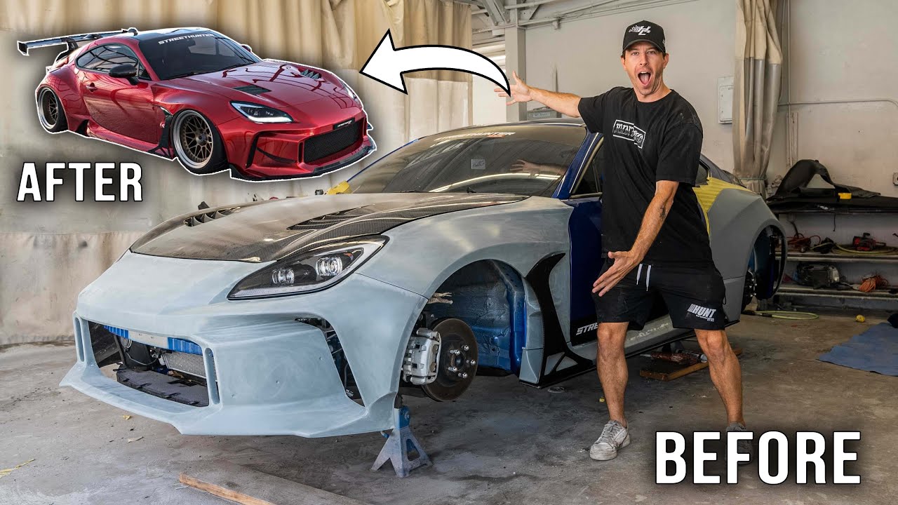 Строим StreetHunter Widebody BRZ!!!