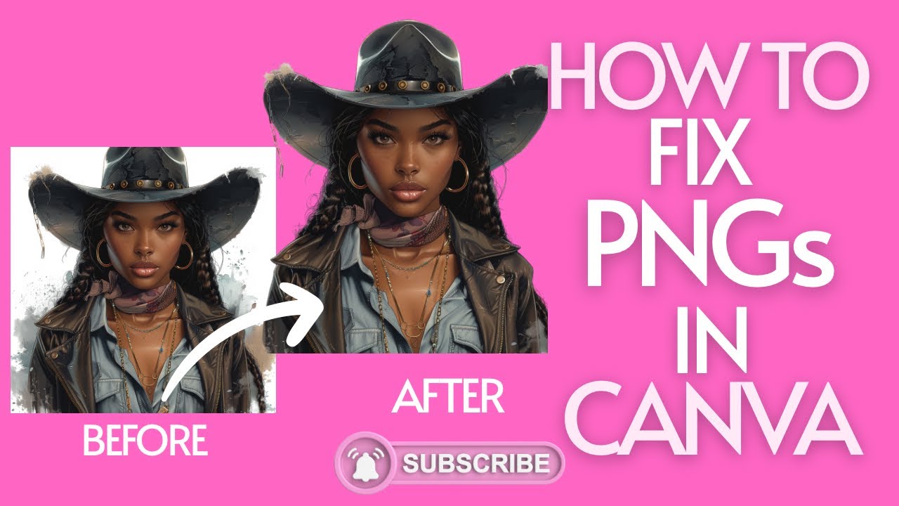 How to Fix PNG Images in Canva | Before & After Tutorial