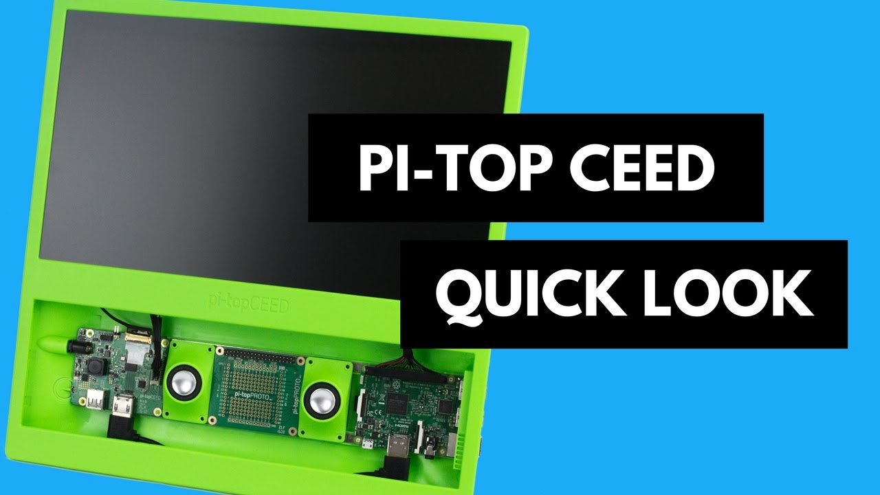 Pi-Top CEED // Quick Look @ Maker Faire UK