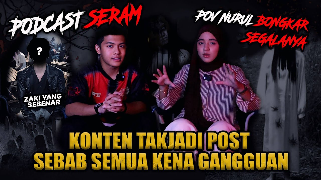 KISAH SERAM AITEAM - FOOTAGE DIGANGGU DALAM KONTEN TAK JADI POST!! POV NURUL KISAH EHIN?!