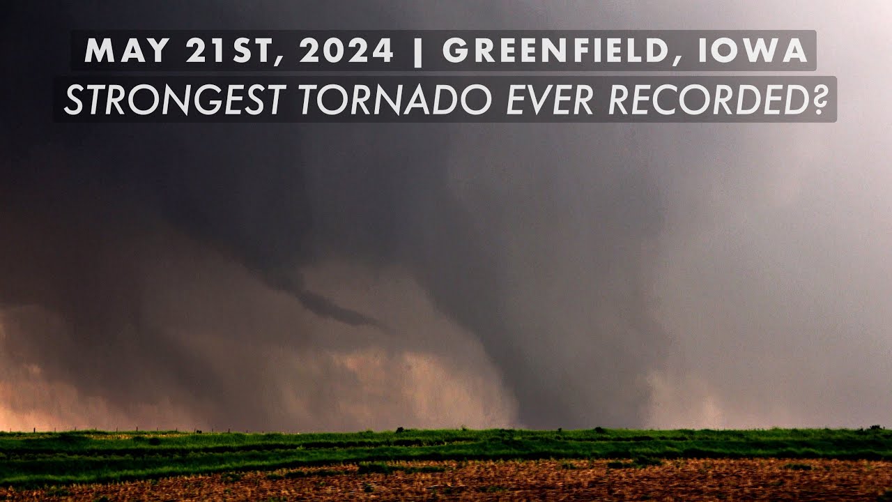 Strongest Tornado Ever Recorded Shreds Wind Turbines at Greenfield, Iowa | May 21st, 2024