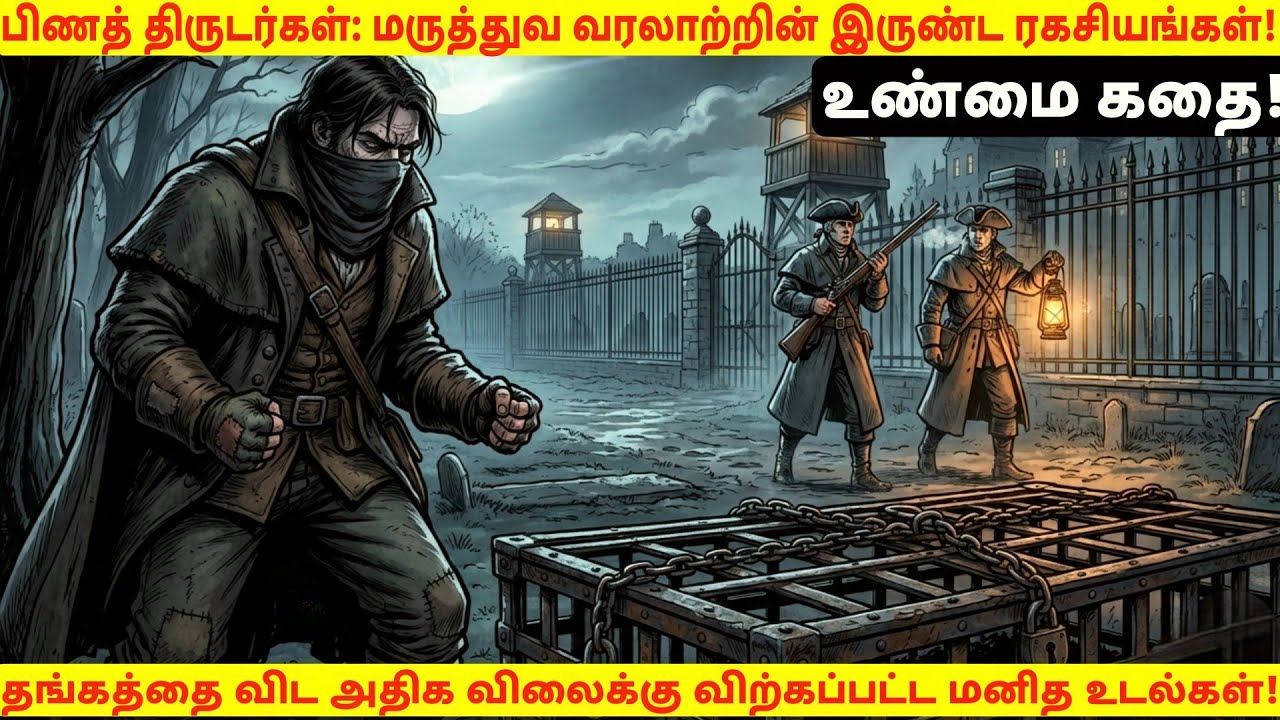 ​10 மாதங்களில் 16 கொலைகள்! மருத்துவத்திற்காக நடந்த கொடூர மனித வேட்டை! | The Resurrection Men History