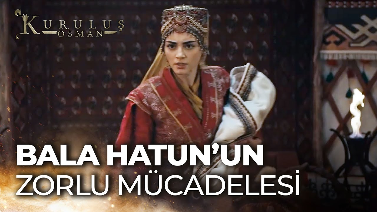 Bala Hatun kucağında bebek ile dövüştü - Kuruluş Osman