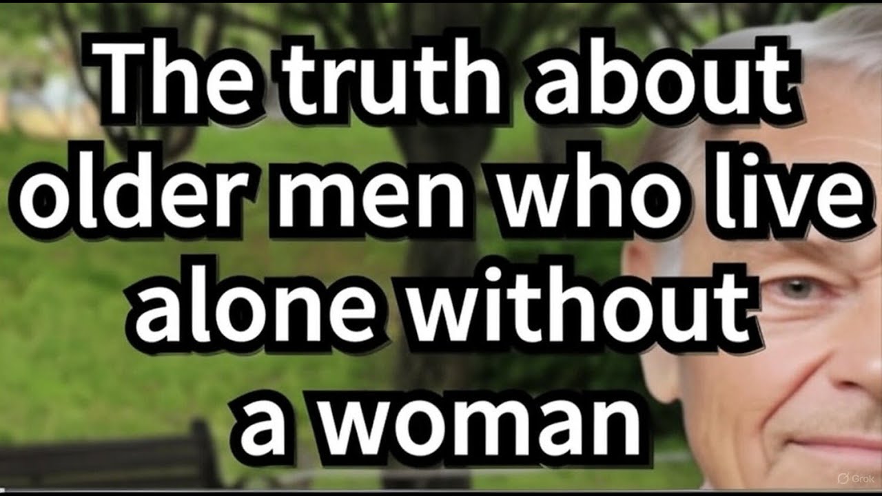 The Truths About Older Men Who Live Alone Without a Woman That Everyone Should Know! Elderly Wisdom