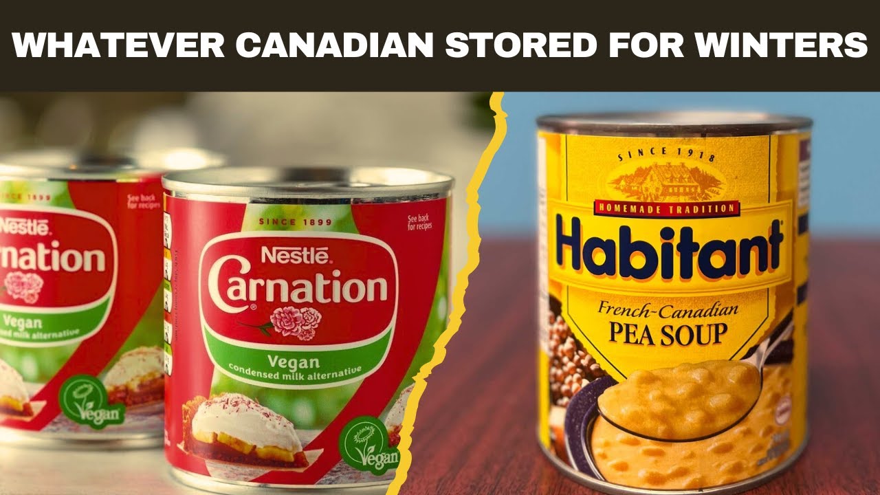 10 Things Every Canadian Kitchen Cupboard Had in Winter ❄️ | Vintage Canada Memories
