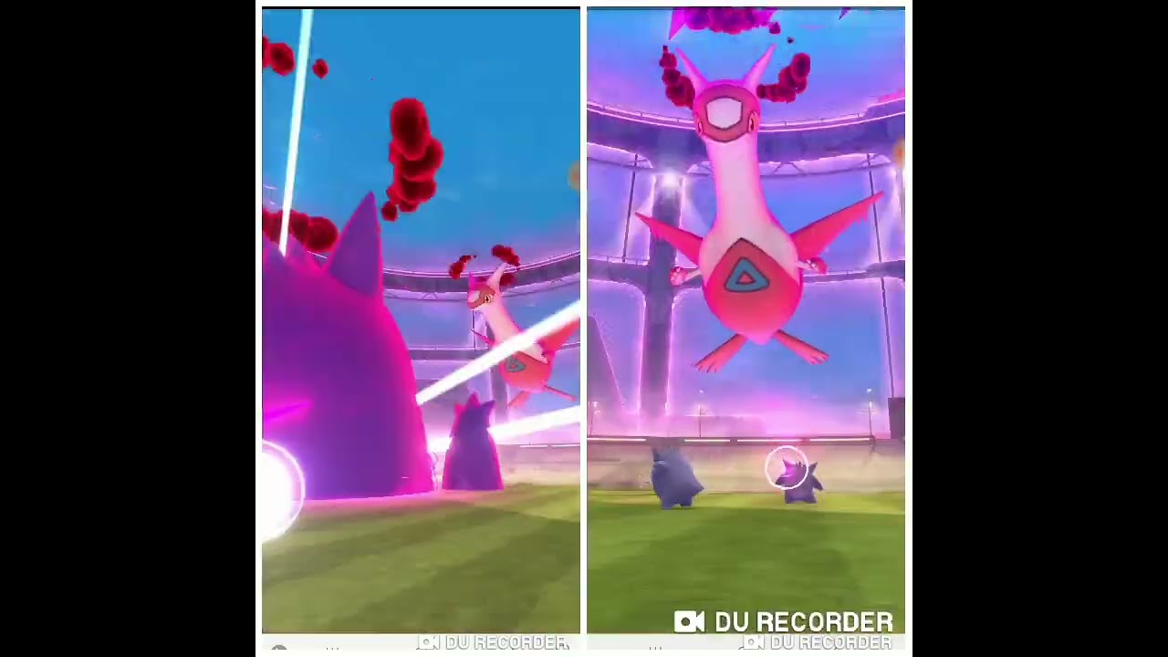 Pokemon Go-T5 Dynamax Latias(極巨拉帝亞斯) Duo by Gigantamax Gengar & Crowned Sword Zacian(26/7/25)