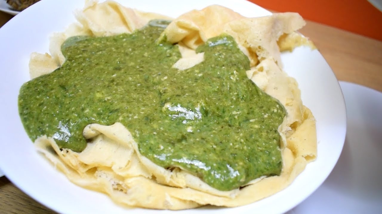 أطباق سودانية/ بامية مفروكة بالسلج