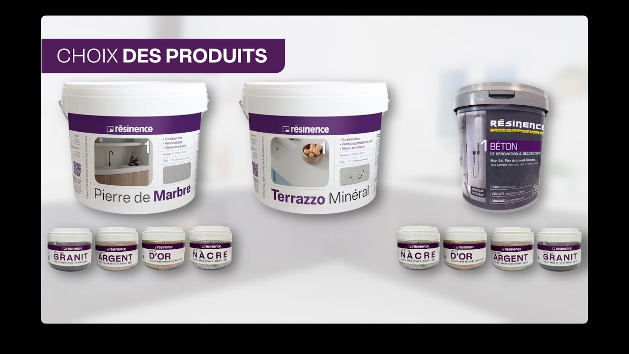 Tutoriel Pierre de Marbre, Terrazzo Minéral & Béton de Rénovation I Rénovez sans tout casser