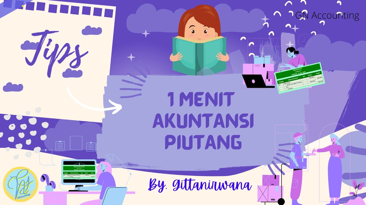 TIPS 1 MENIT | Akuntansi Piutang #shorts