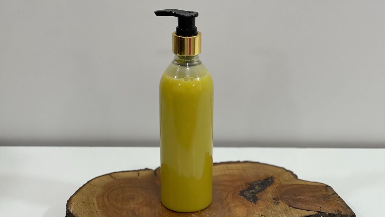 غسول زيت الزيتون والخروع الطبيعي للجسم والشعرNatural olive and castor oil cleanser for body and hair