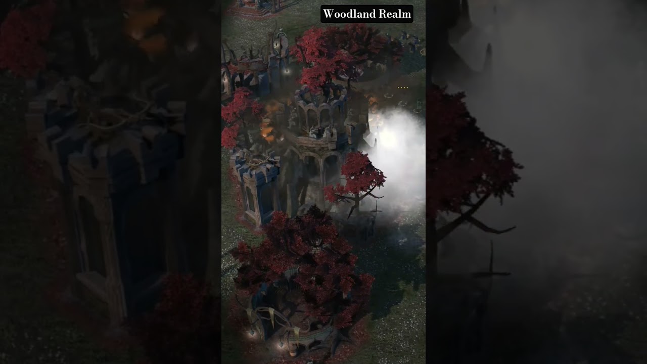 Good Bye Woodland Realm Fortress #bfme #mods #gaming