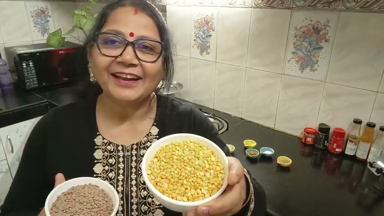 Tasty chana kali malka ki daal aur aalu methi ki sabji ❤