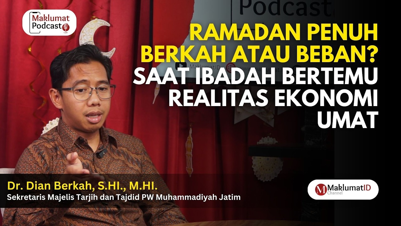 Ramadan Suci Ekonomi Umat Justru Makin Teruji | Dr. Dian Berkah, S.HI., M.HI.