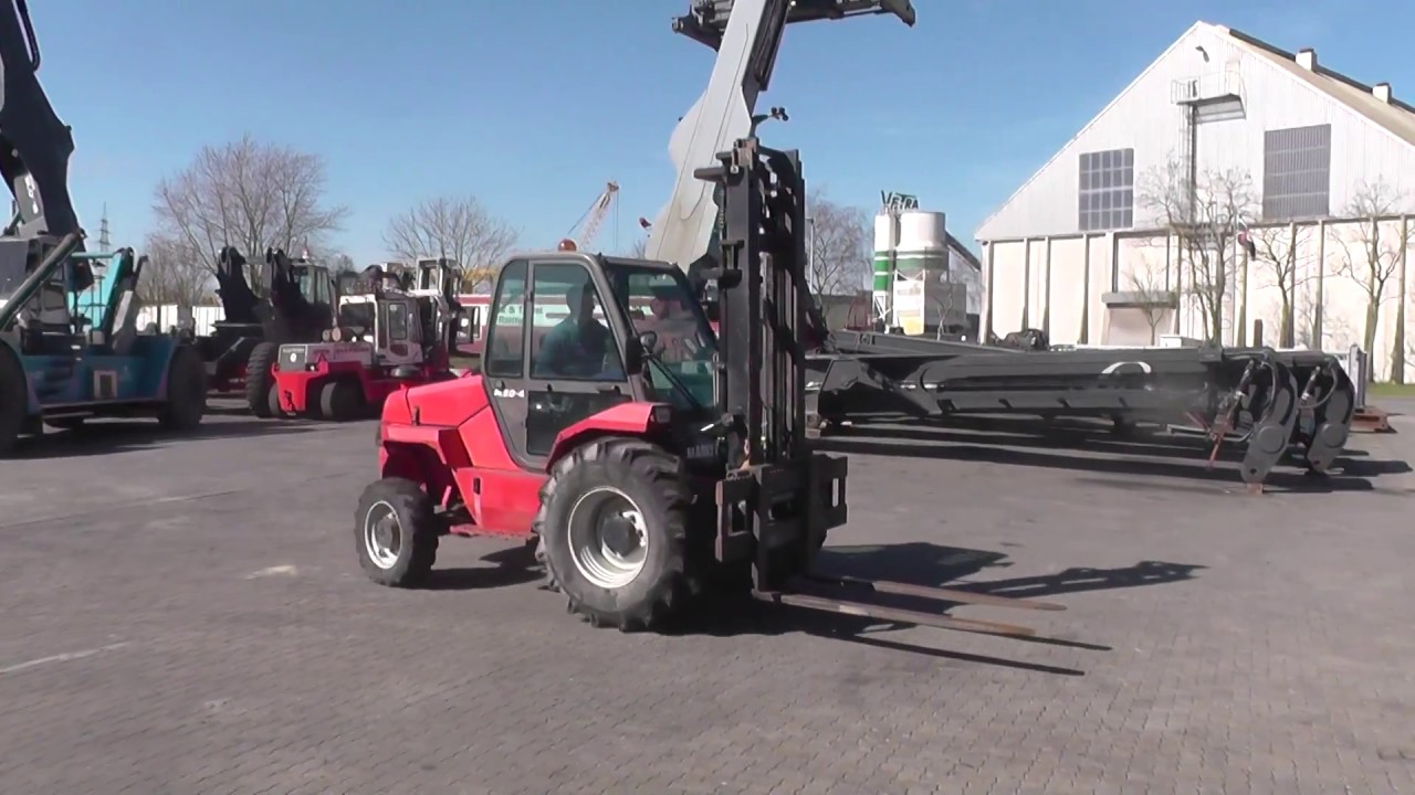 D3545 = 3.000 kg used Manitou M30.4 rough terrain forklift from 2007