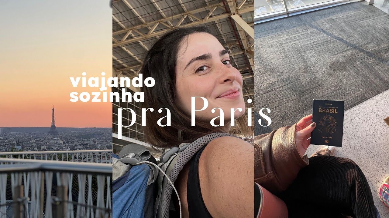 vlog: viajar sozinha - primeiros dias em Paris