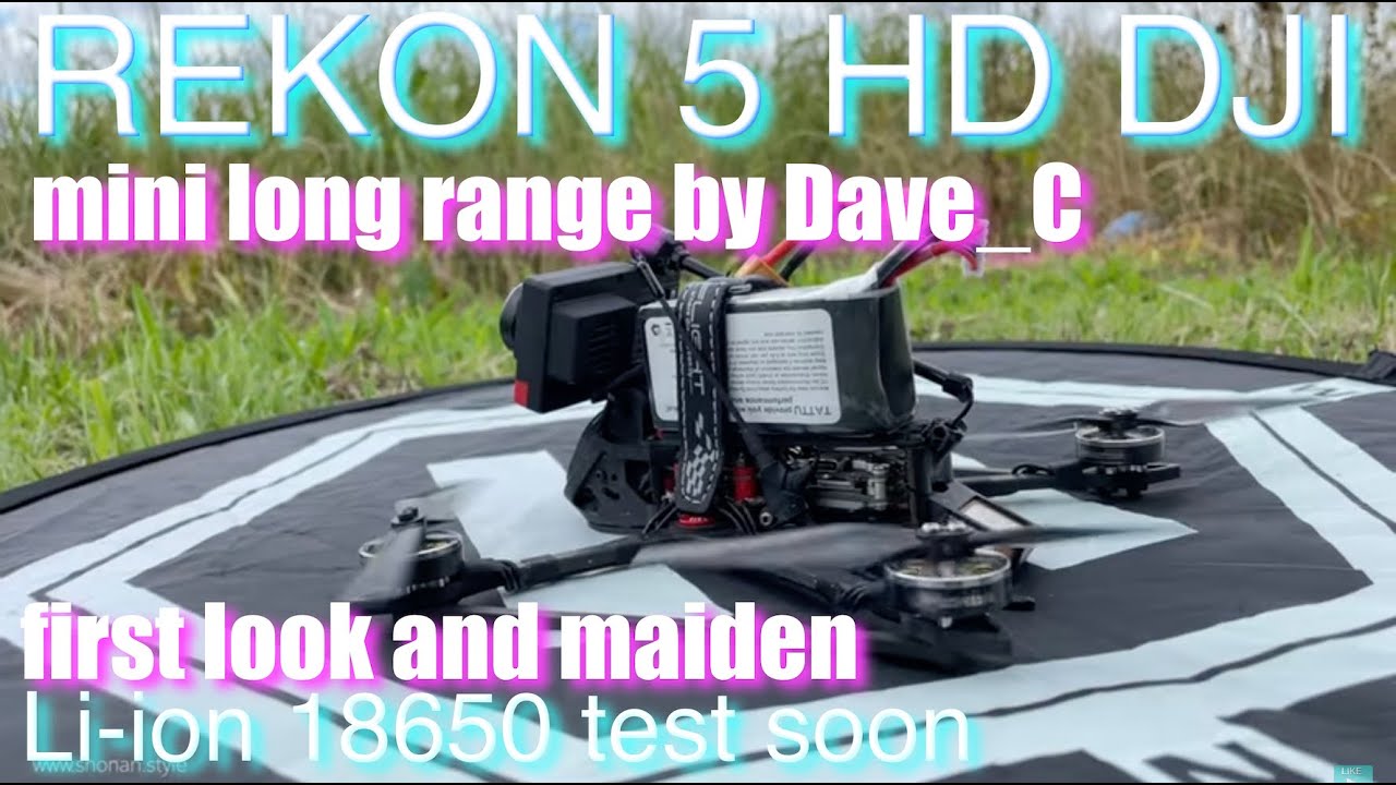 Mini long range FPV Rekon 5 HD quad by Dave_C | Brother Hobby 2004 1950KV motors