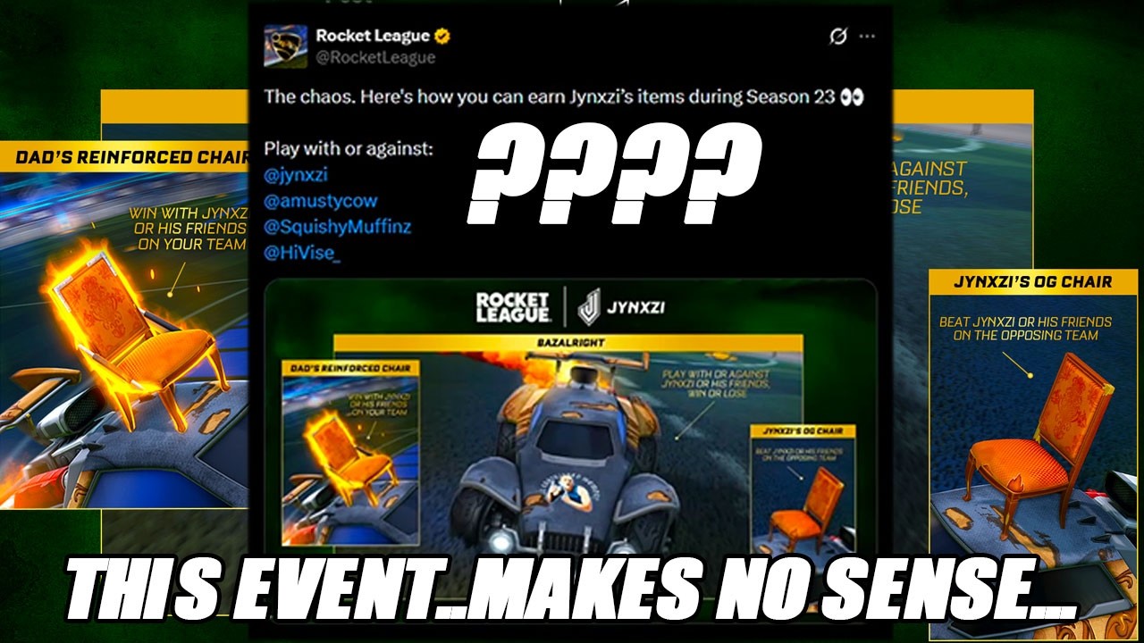 Это *НОВОЕ* событие Jynxzi НЕ ИМЕЕТ СМЫСЛА... &mdash; Обновление Rocket League