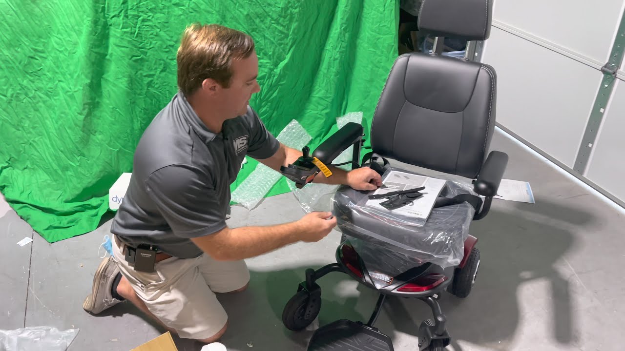 Merits Junior P-320 Power Chair Unboxing