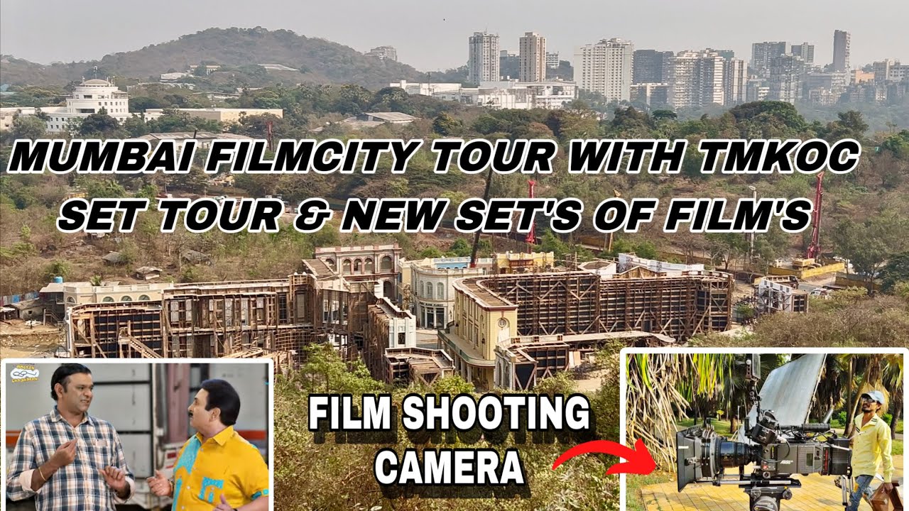 MUMBAI FILMCITY TOUR WITH TMKOC SET TOUR & NEW SET OF FILM'S, MAKING OF FILMS WITH ENGLISH SUBTITLES