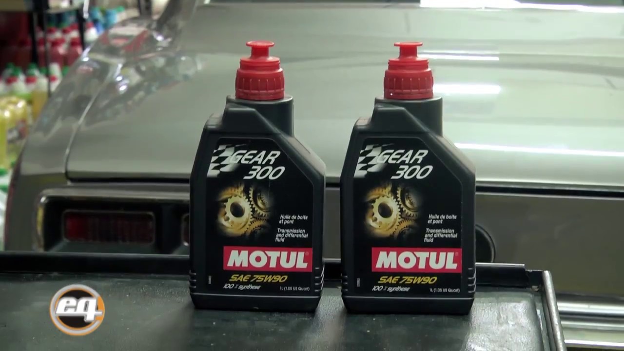 MOTUL: cambio de aceite de motor, diferencial y caja de velocidades en Camaro 68
