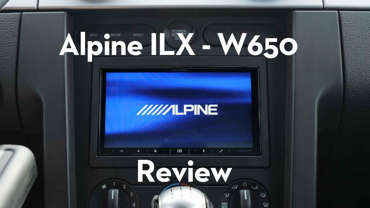 Обзор радиоприемника Alpine ILX-W650