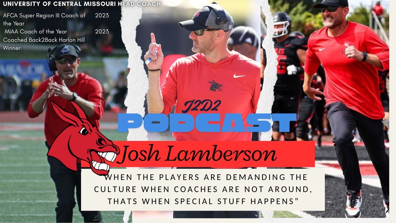 University of Central Missouri Head Coach Josh Lamberson sits down with J2 D2 for an interview.