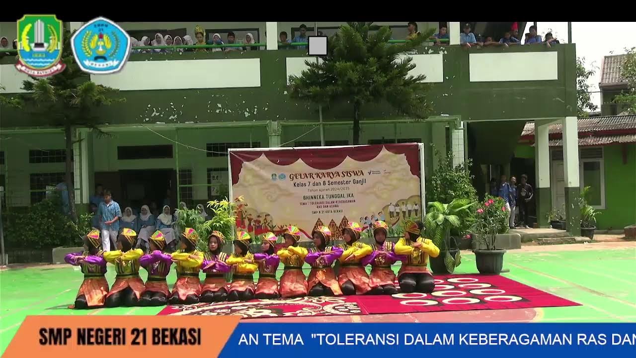LIVE GELAR KARYA SISWA KELAS 7 & 8 SEMESTER GANJIL TAHUN PELAJARAN 2024/2025 || SMP NEGERI 21 BEKASI