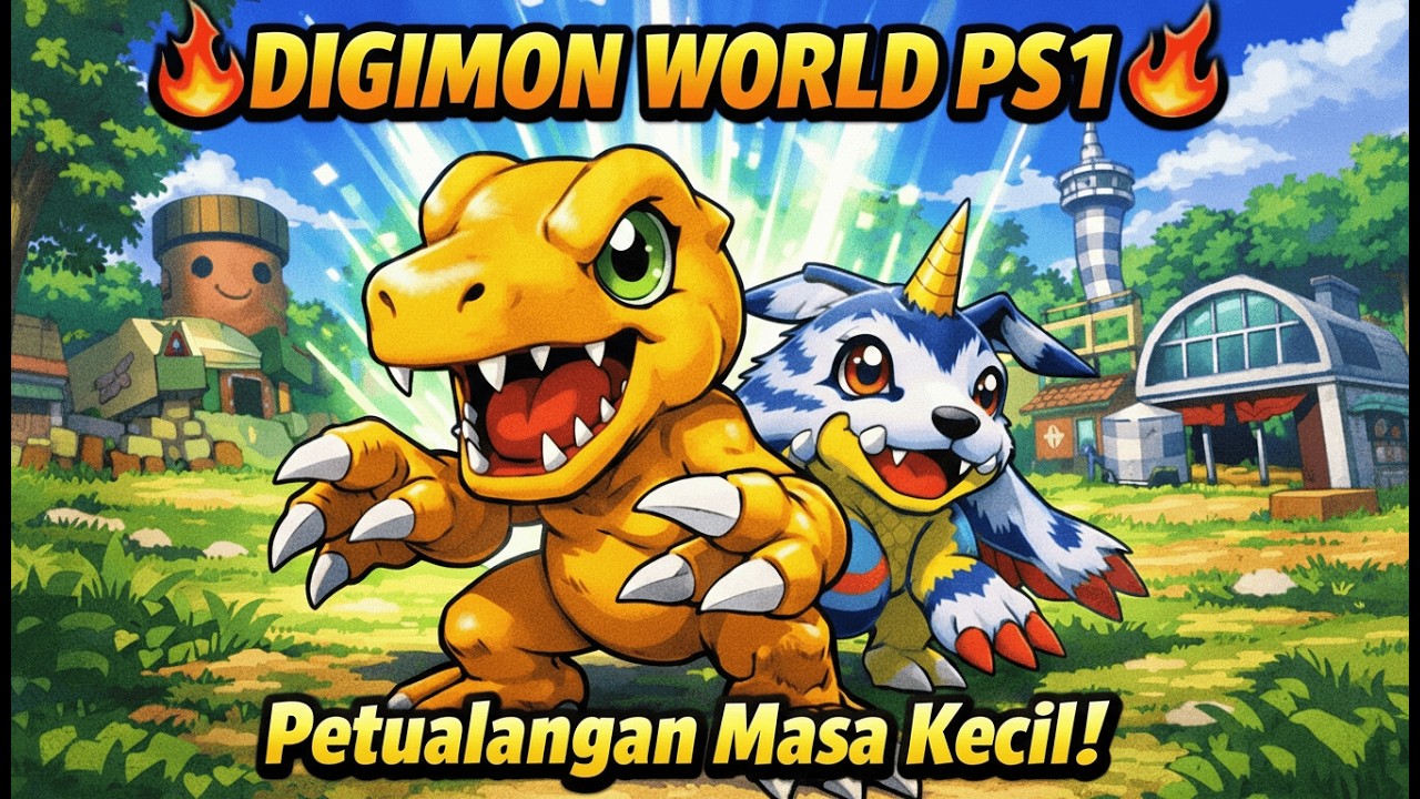 🥚 Dari Baby ke Ultimate! Petualangan Seru Digimon World #livestream #digimonworld #ps1 #part4