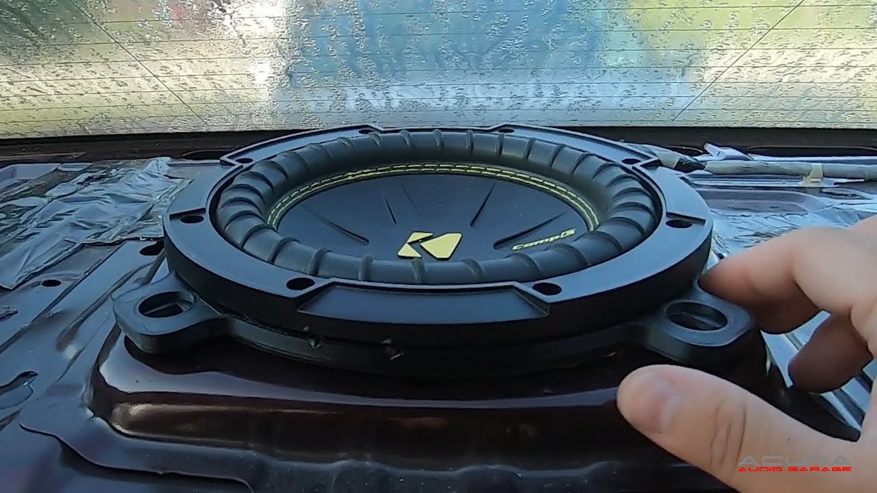 How to Upgrade the Factory Subwoofer in Your Acura TSX ILX - Kicker Subwoofer - DIY Pro Series #3.1