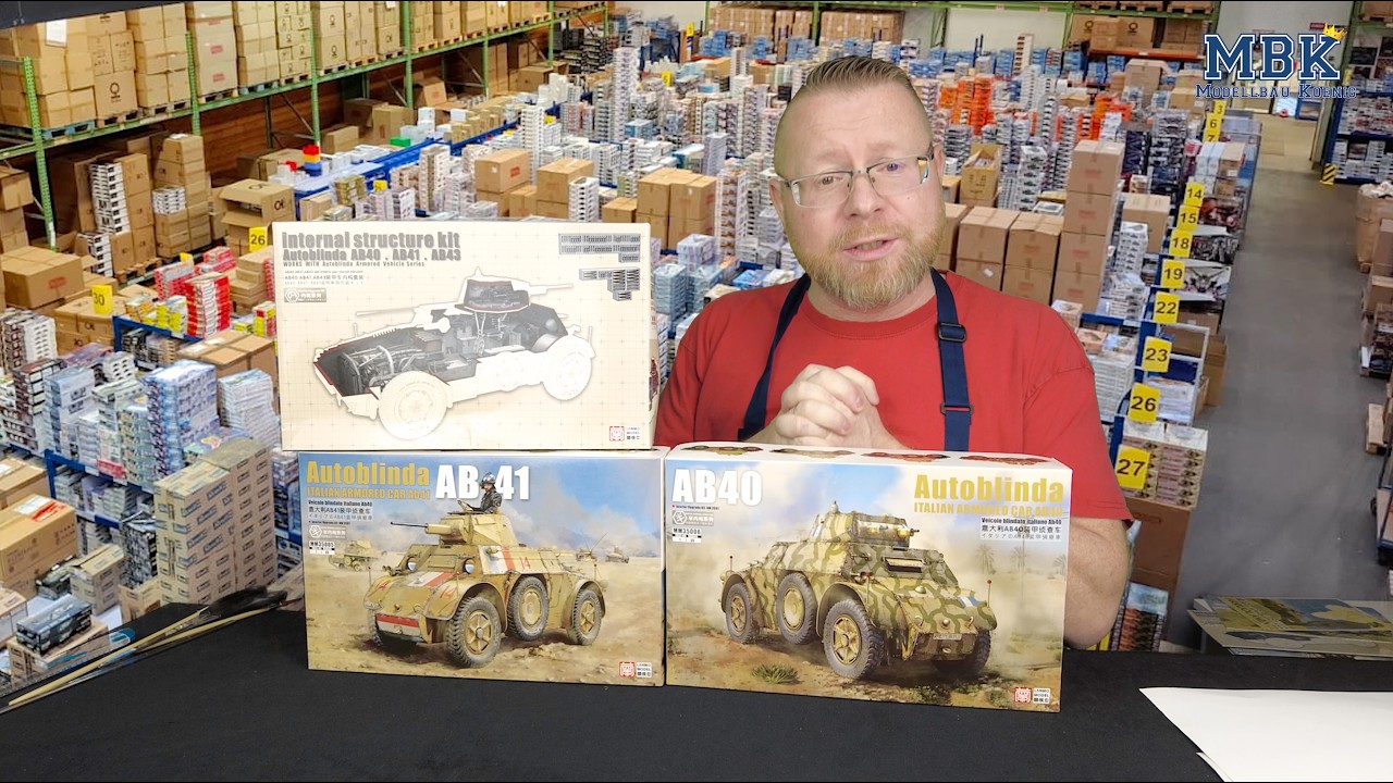 LANMO Autoblinda AB40 & AB41 in 1:35 – Endlich die perfekte Innenausstattung? MBK packt aus SPEZIAL