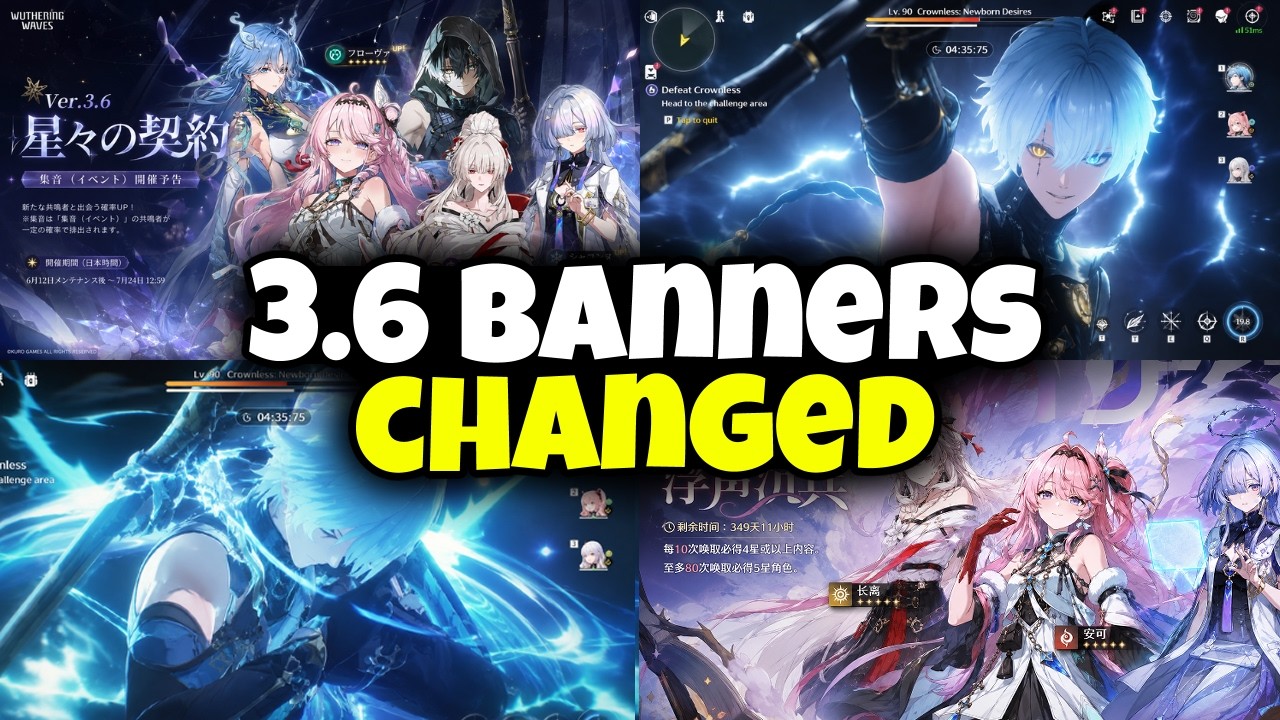 NEW LEAK! 3.6 BANNERS REVEALED &mdash; NOT WHAT WE EXPECTED & WHO YOU SHOULD PULL! [Wuthering Waves]