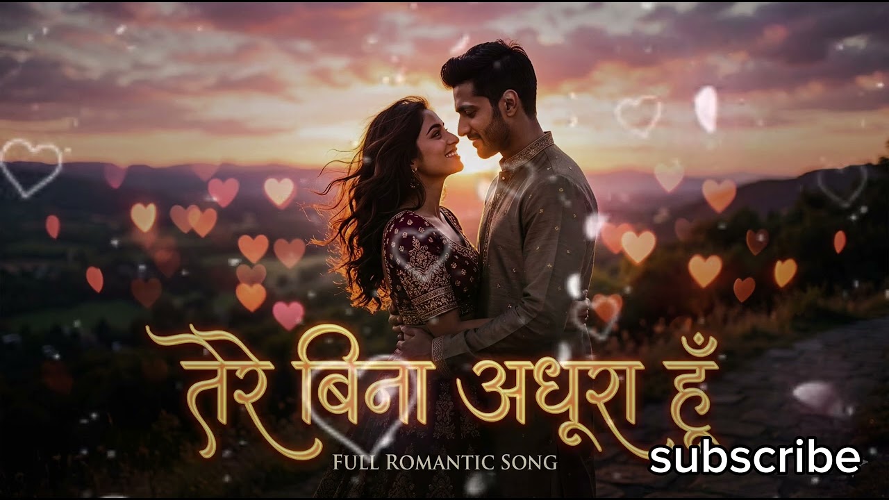 तेरे बिना अधूरा हूँ  | Soft Romantic Hindi Song | Love Feel Vibes Song 2026