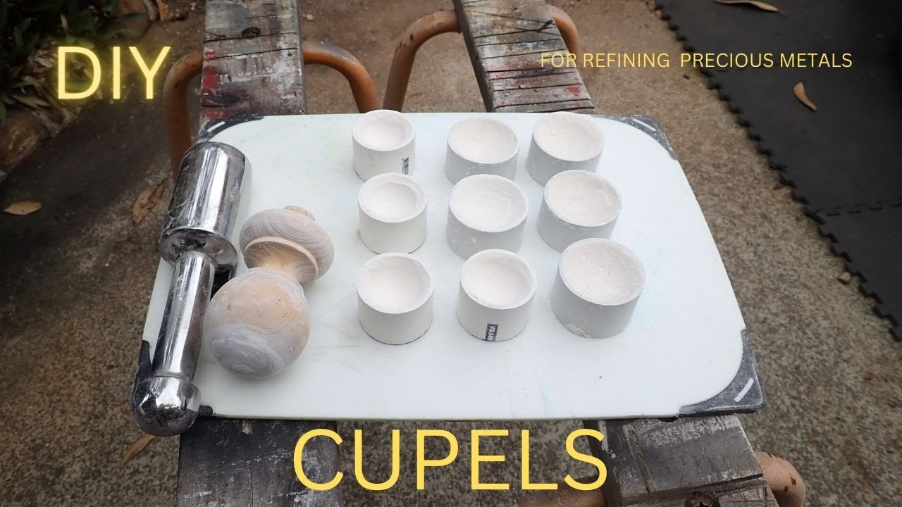 DIY Cupels ,Gold Hunter .