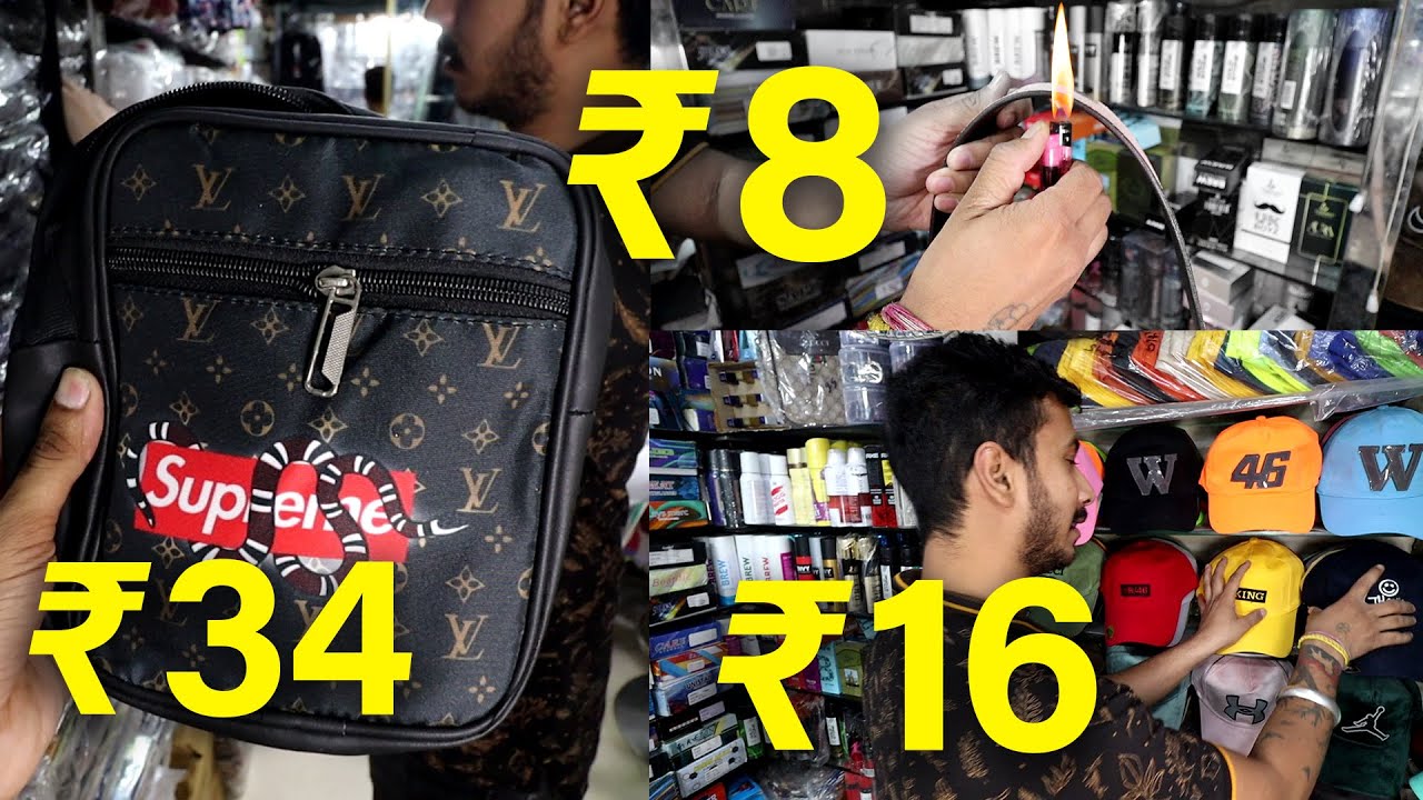 ₹6 से शुरू Belt, Cap, Perfume, All Men's Accessories ||  📞 9592777372 || Ludhiana Wholesale Market