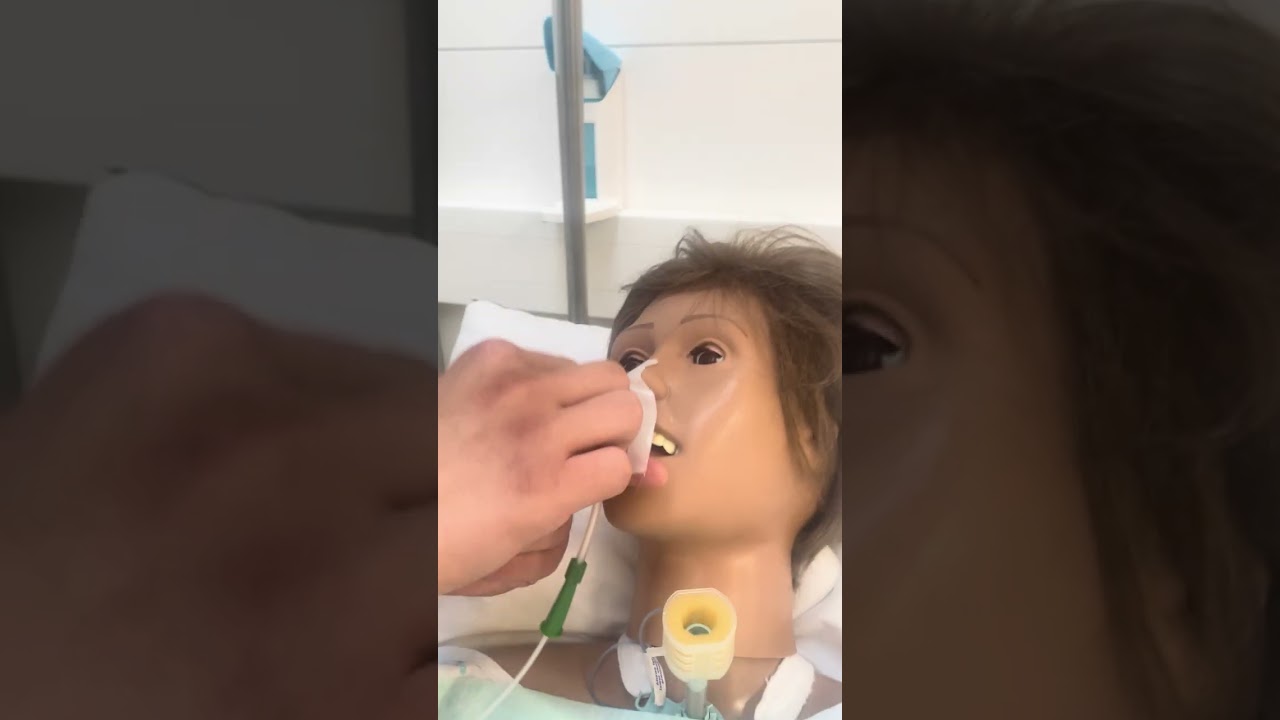 Magensonde legen – einfach erklärt | Pflegeausbildung 2025 Unterkursler #viral 