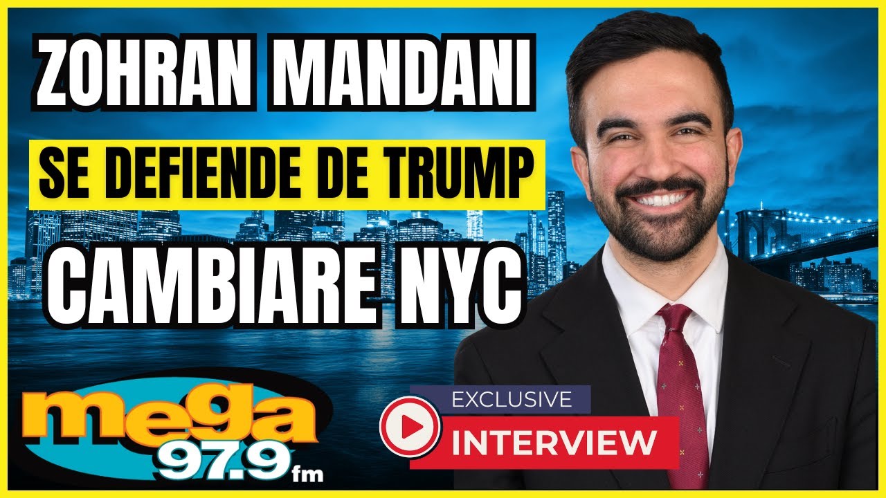 ZOHRAN MAMDANI Habla En Exclusiva y se Defiende de TRUMP