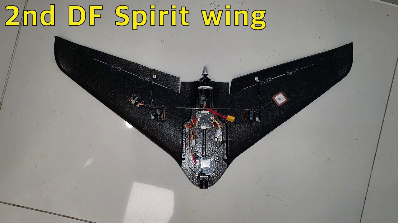 Tiny wing FPV,  Mini Spirit, 47cm, 166 grams