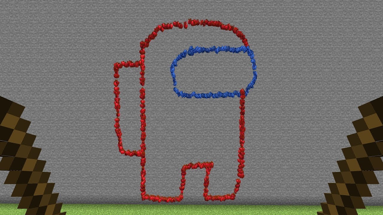 how to draw with your stick in minecraft