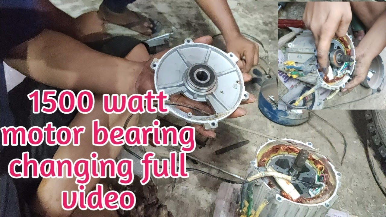 1500 Watt motor opening full video. || part 1||