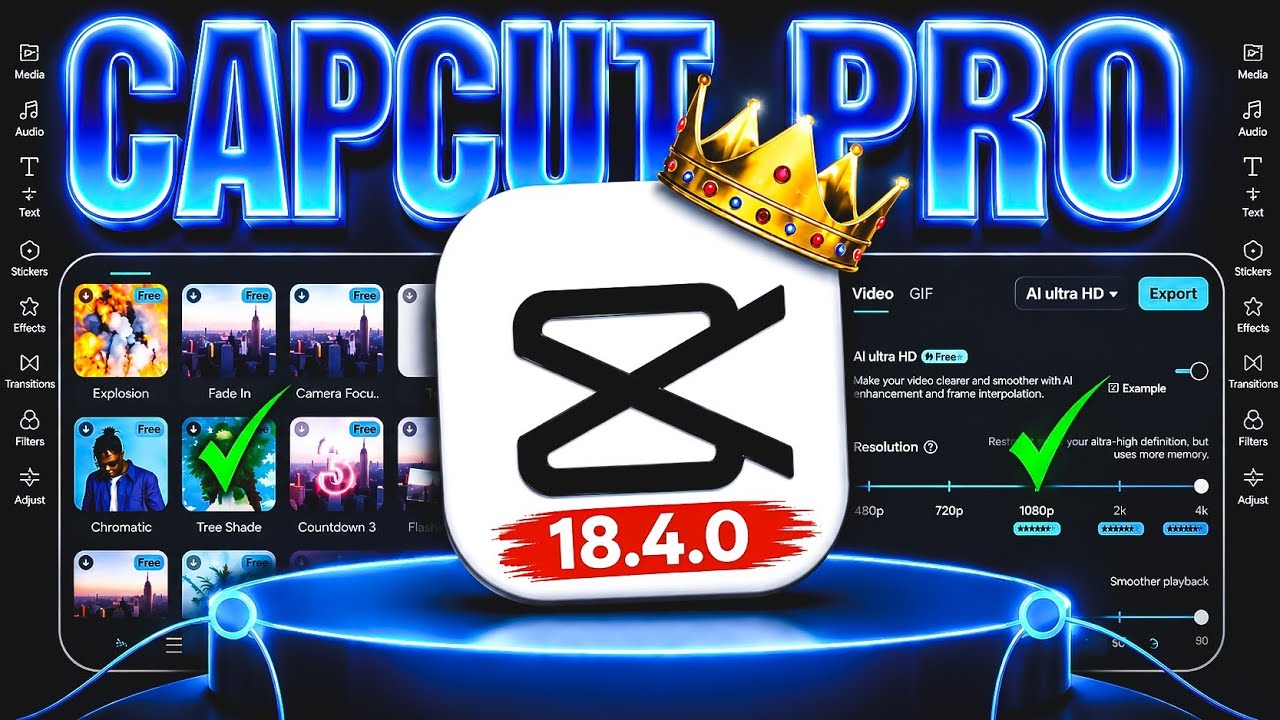 Capcut Pro New Update 18.4.0 | CapCut No Internet & Template All Problem Solved 100% Working ✅