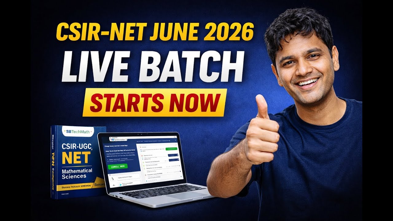 Открыт набор в онлайн-группу CSIR-NET на июнь 2026 года | Начните подготовку заранее, подготовьте...