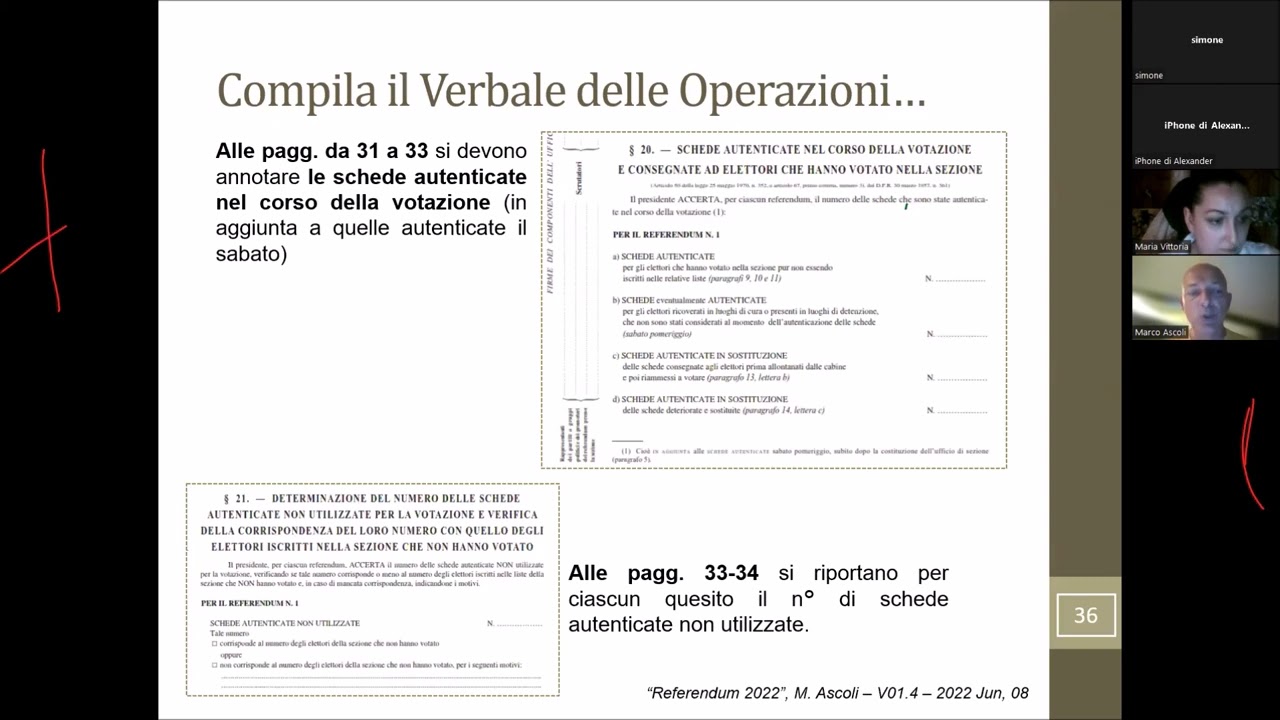 corso seggi elettorali referendum 2022 parte 3